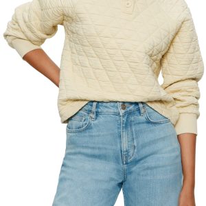 Buttercream Quilted Button Popover *XS-XL*