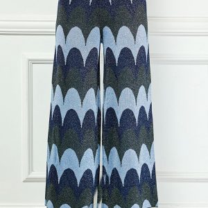 Scaly Metallic Knit Pants *S-L*